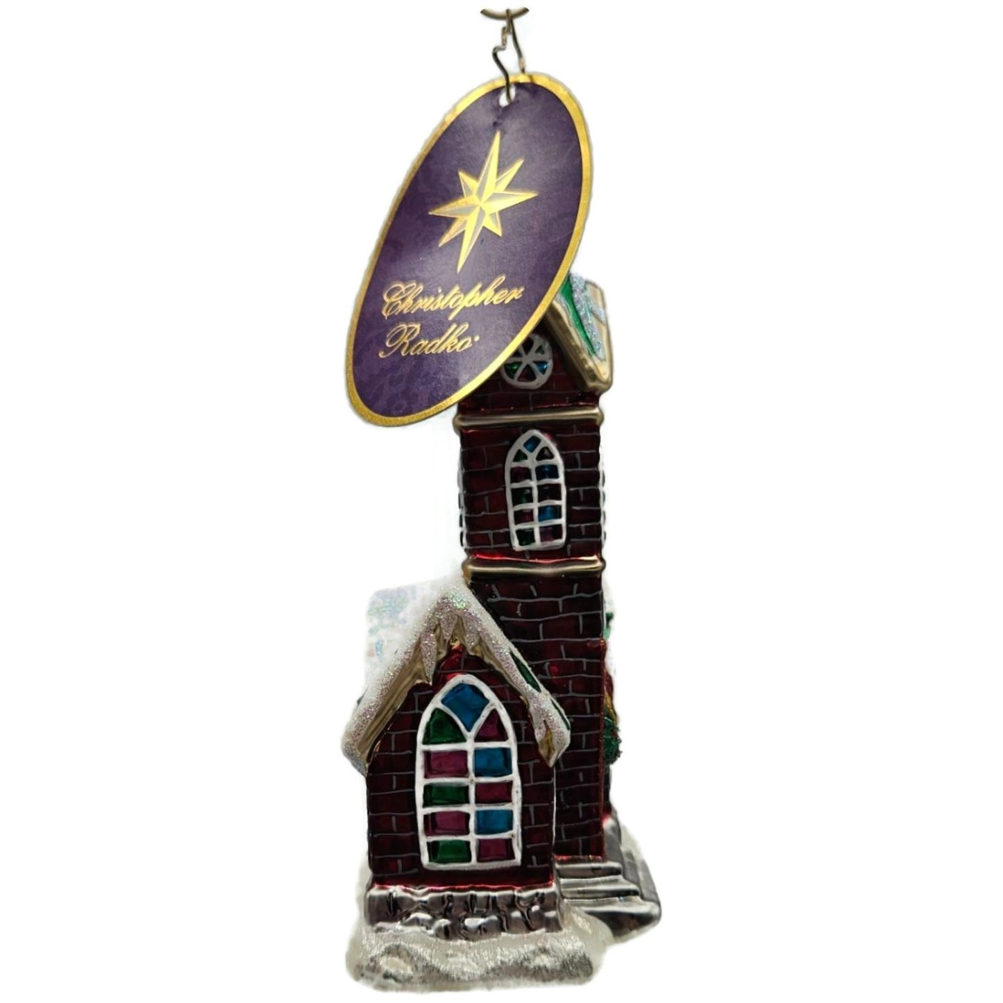 Christopher Radko A Place To Pray Church Christmas Tree Ornament 1016950