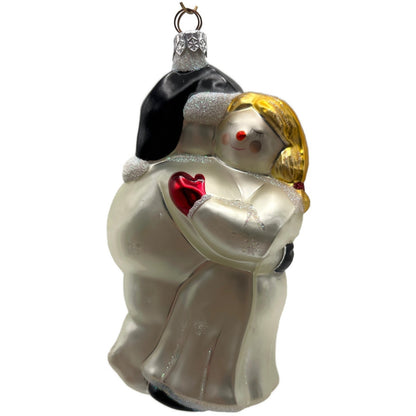 Patricia Breen Snow Dancing Pearl Snow People Snowflakes Christmas Tree Ornament