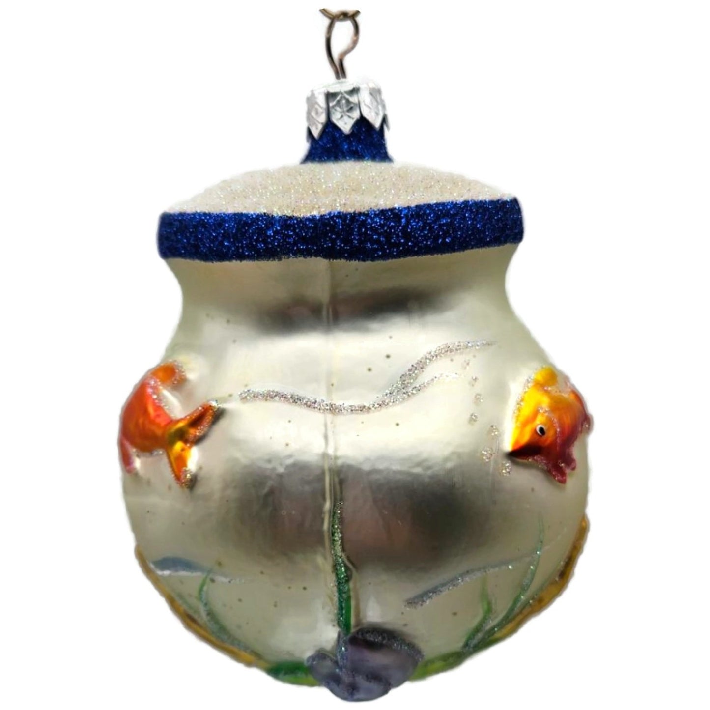 Patricia Breen Wish You Were Here Fishbowl Summer Nautical Christmas Ornament