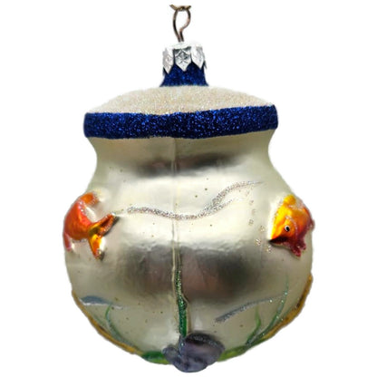 Patricia Breen Wish You Were Here Fishbowl Summer Nautical Christmas Ornament