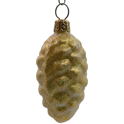 Patricia Breen Walk in The Woods Spruce Cone Yellow Fall Christmas Tree Ornament