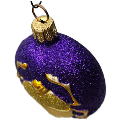 Patricia Breen Cleopatras Scarab Purple Gold Bug Glass Halloween Ornament 9709