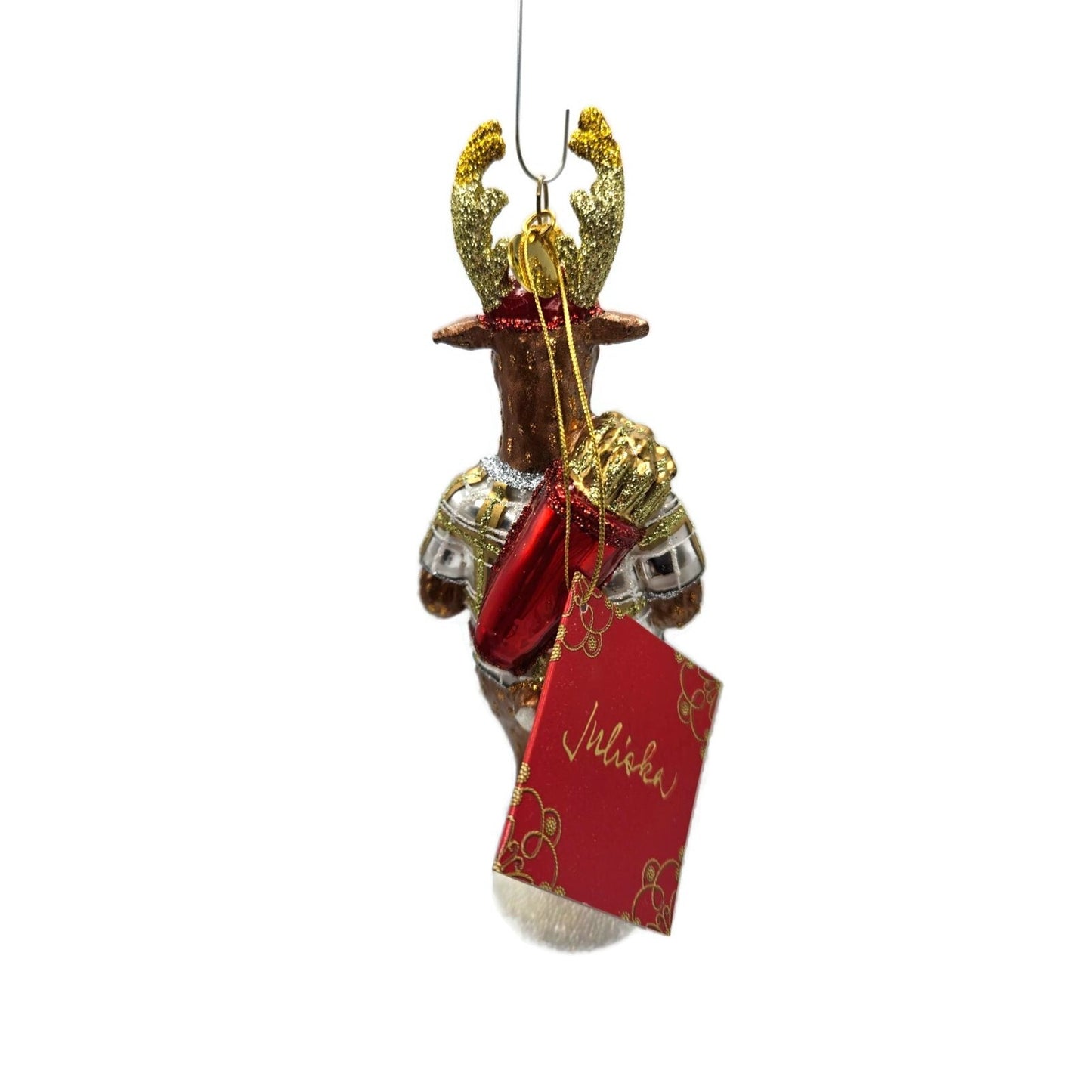 Juliska Country Estate Reindeer Games Cupid Archery Christmas Tree Ornament