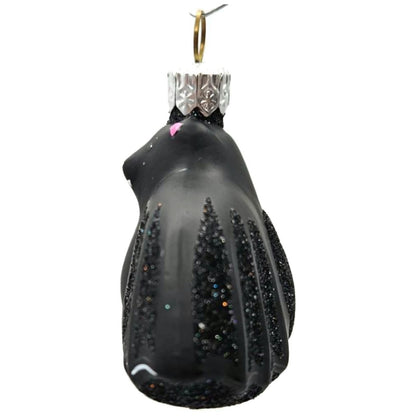 Patricia Breen Henry The Bat Black Glass Halloween Christmas Tree Ornament 2323