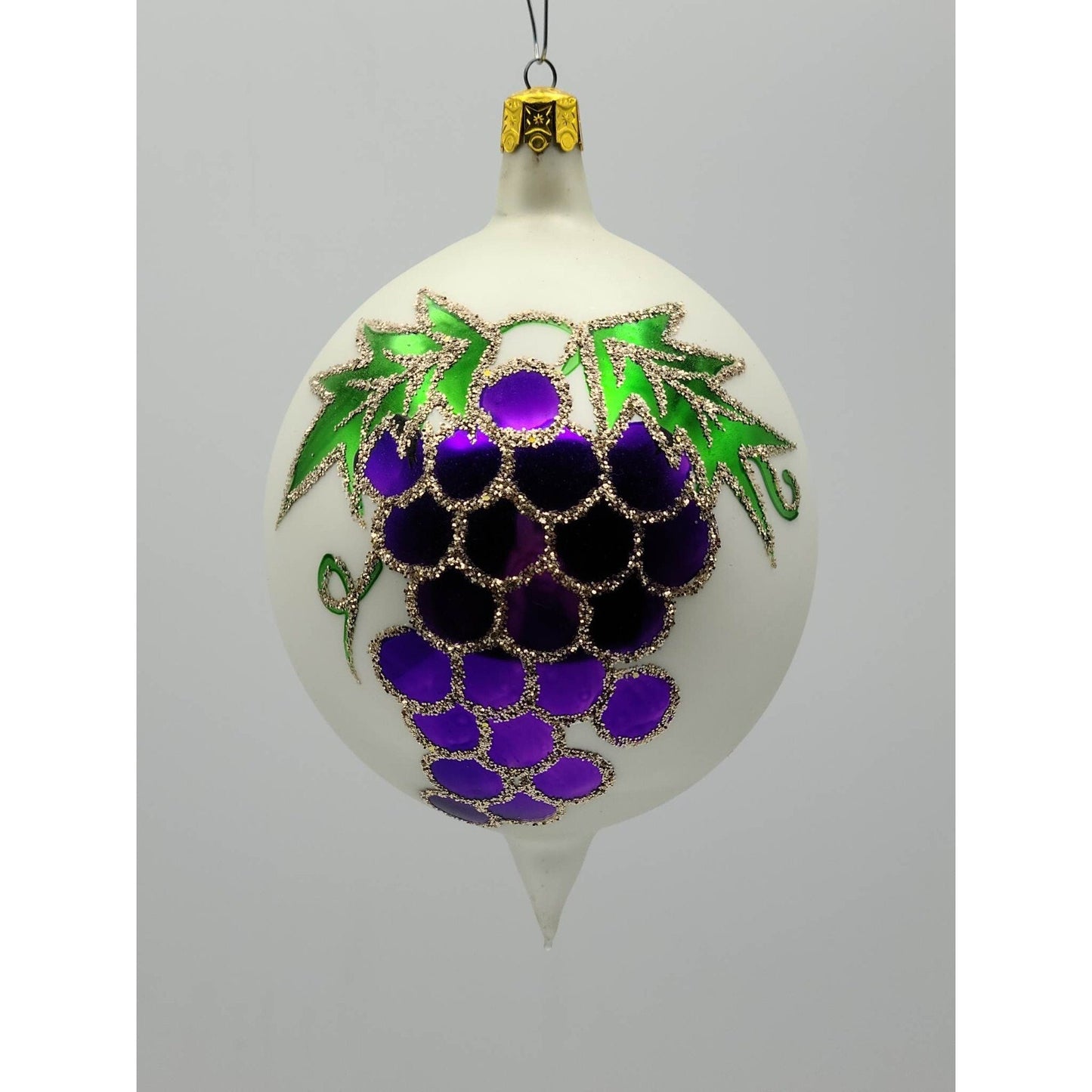 Christopher Radko Vineyard Grapes Ball Christmas Holiday Tree Ornament 890510