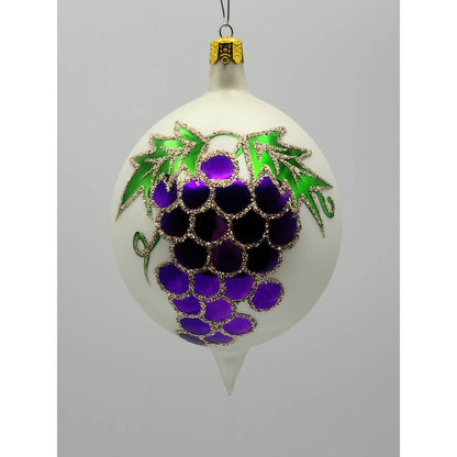 Christopher Radko Vineyard Grapes Ball Christmas Holiday Tree Ornament 890510