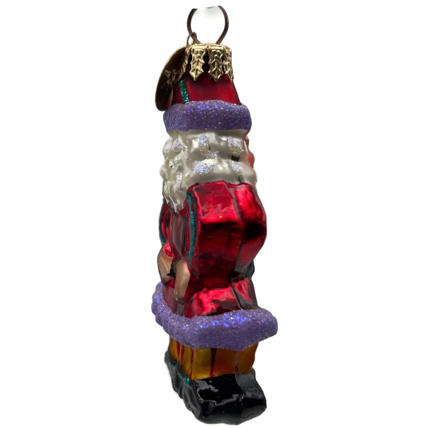 Christopher Radko Ginger Snap Santa Claus Cookie Christmas Ornament 00-492-0