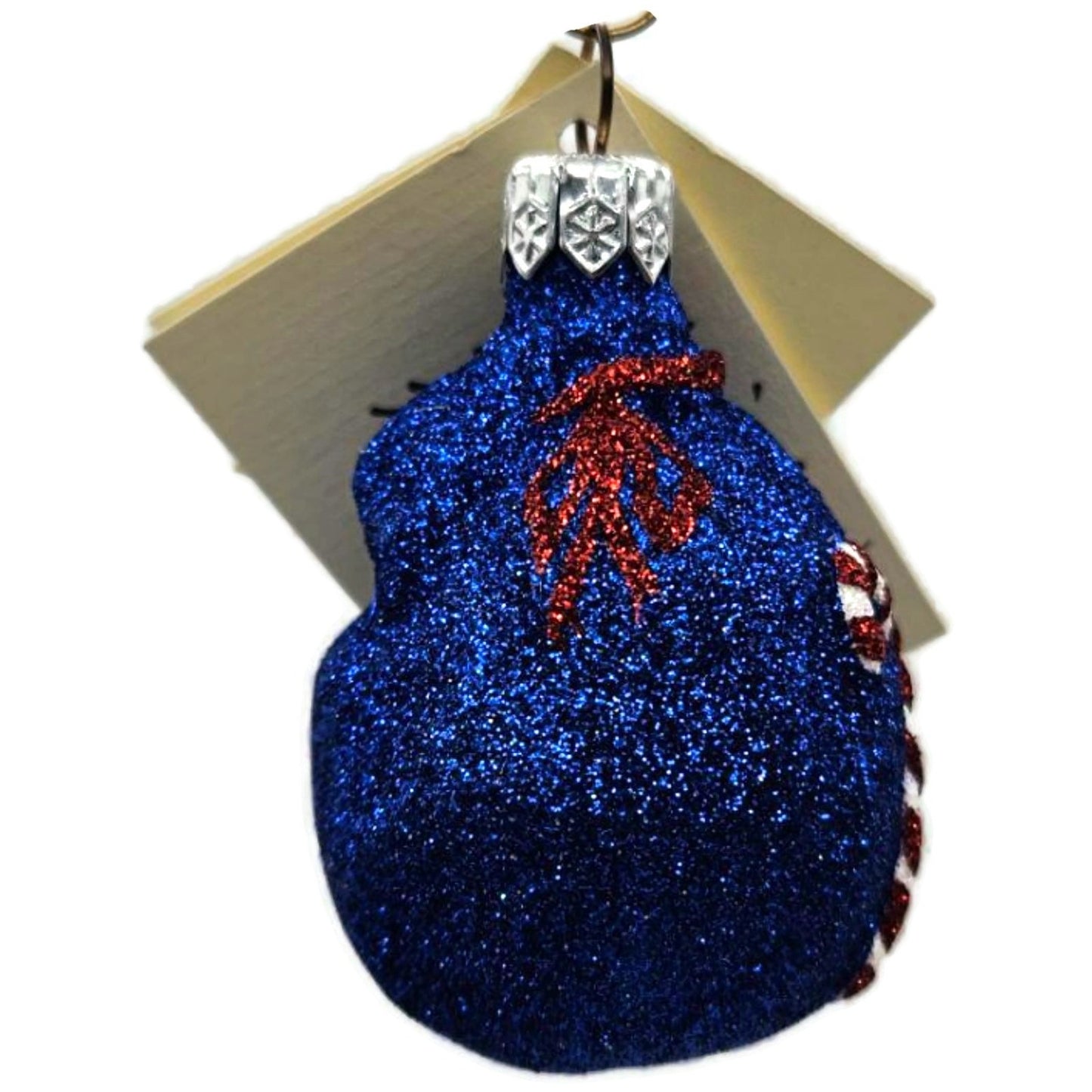 Patricia Breen Peppermint Sack Blue Candy Canes Christmas Tree Ornament HCB