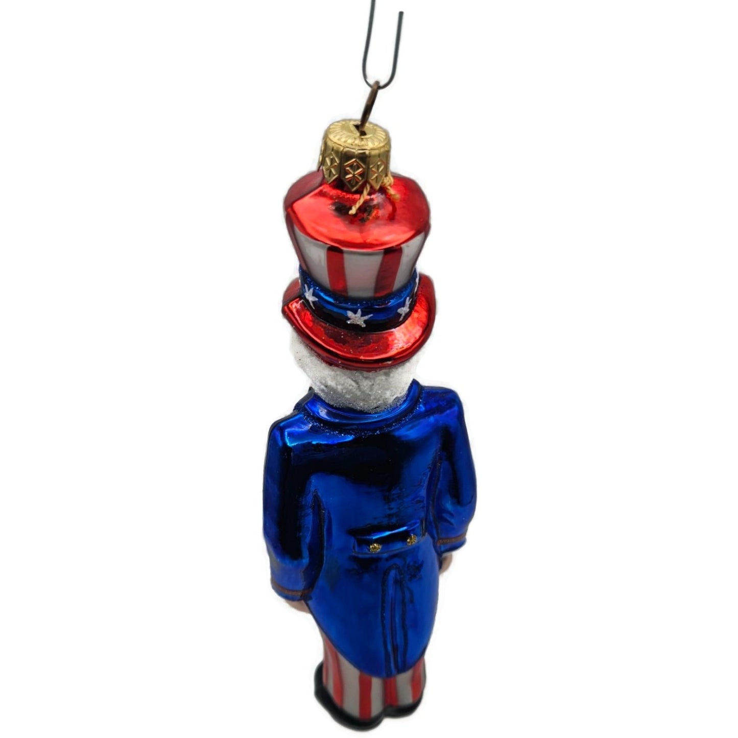Uncle Sam Patriotic July 4th Christmas Ornament Polonaise By Komozja Kurt Adler