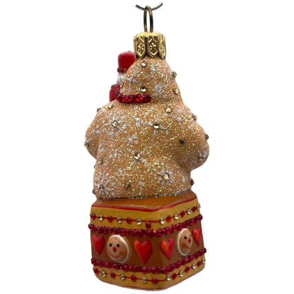 Patricia Breen Nutcracker Nicoud Gingerbread Hearts Christmas Tree Ornament CATZ