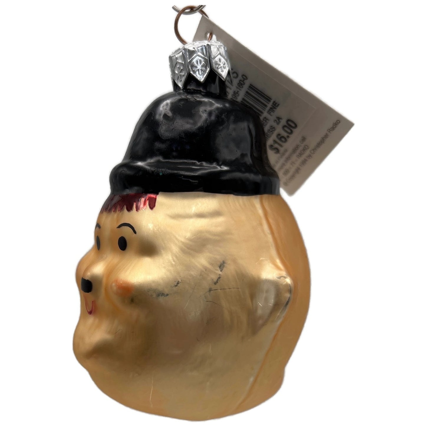 Christopher Radko Another Fine Mess Laurel & Hardy Christmas Ornament 95-160-0