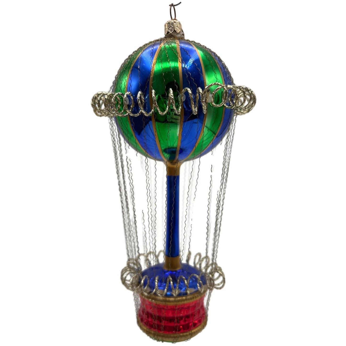 Christopher Radko Cloud Bound Hot Air Balloon Christmas Tree Ornament 01-0951-0