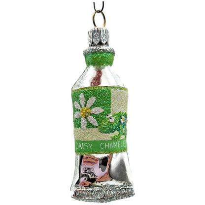Patricia Breen Miniature Paint Tube Chameleon Daisy Spring Christmas Ornament