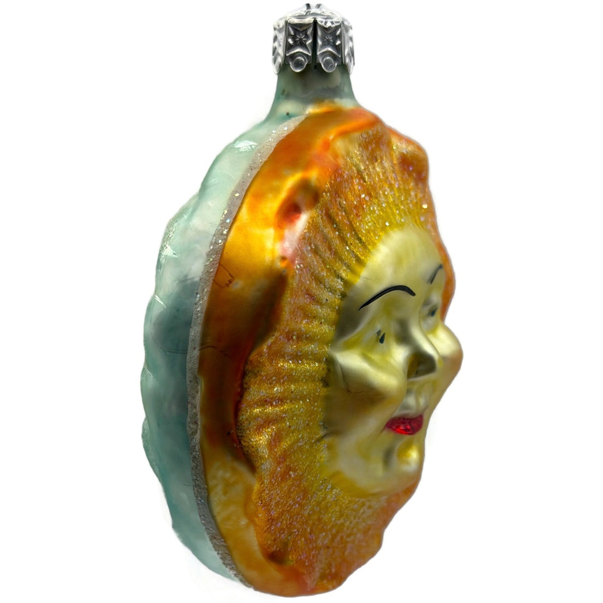 Christopher Radko Dawn & Dusk Double Sided Celestial Christmas Ornament 91-034-0