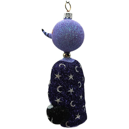 Patricia Breen Halloween Trick Or Treaters Munch Purple Christmas Ornament 2365
