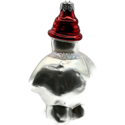 Christopher Radko Frosty Cares AIDS Awareness Snowman Christmas Ornament 94SP05