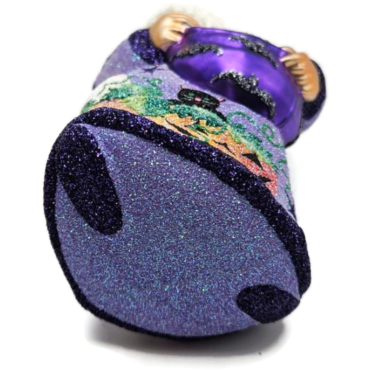 Patricia Breen Remember Me Santa Moon Purple Ghost Halloween Christmas Ornament