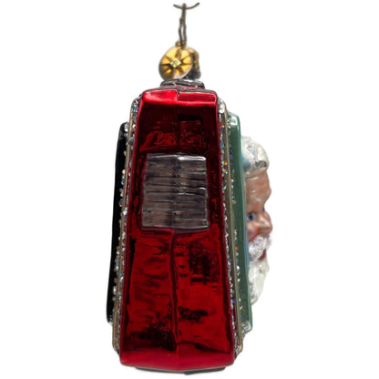 Christopher Radko Network Nick Santa Claus Christmas Tree Ornament 1013336