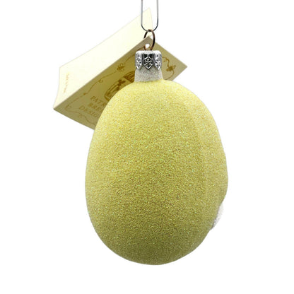 Patricia Breen Jelly Bean Santa Claus Yellow Easter Christmas Tree Ornament