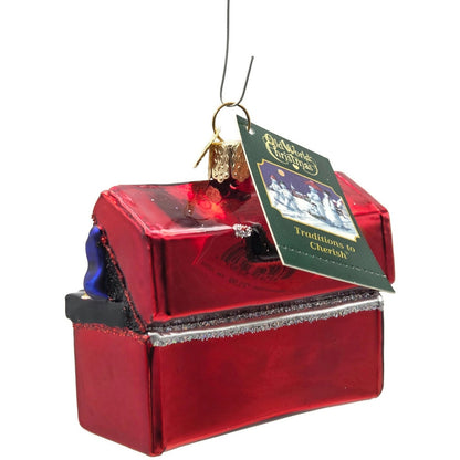 OWC Tool Box Hammer Red Christmas Tree Ornament Old World Christmas