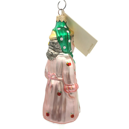 Patricia Breen Mrs Shaw The Gardener Apples Fruit Polka Dot Spring Ornament 9636