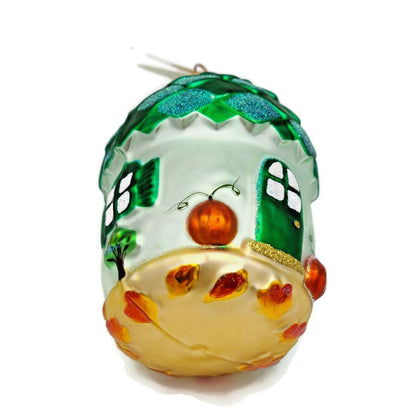 Patricia Breen Acorn House Autumn Green Fall Pumpkin Christmas Tree Ornament