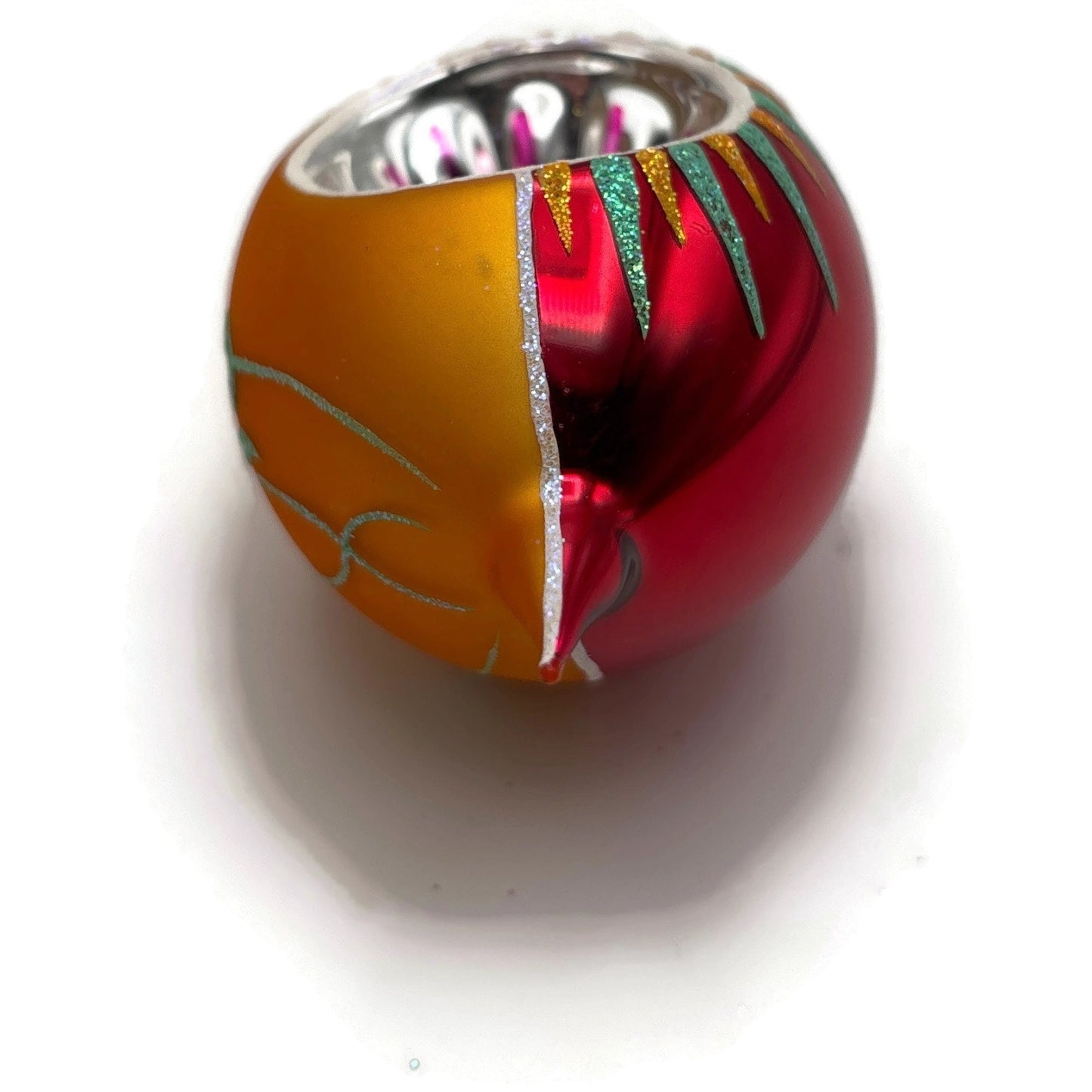 Christopher Radko Fantasia Kensington Glow Reflector Christmas Tree Ornament