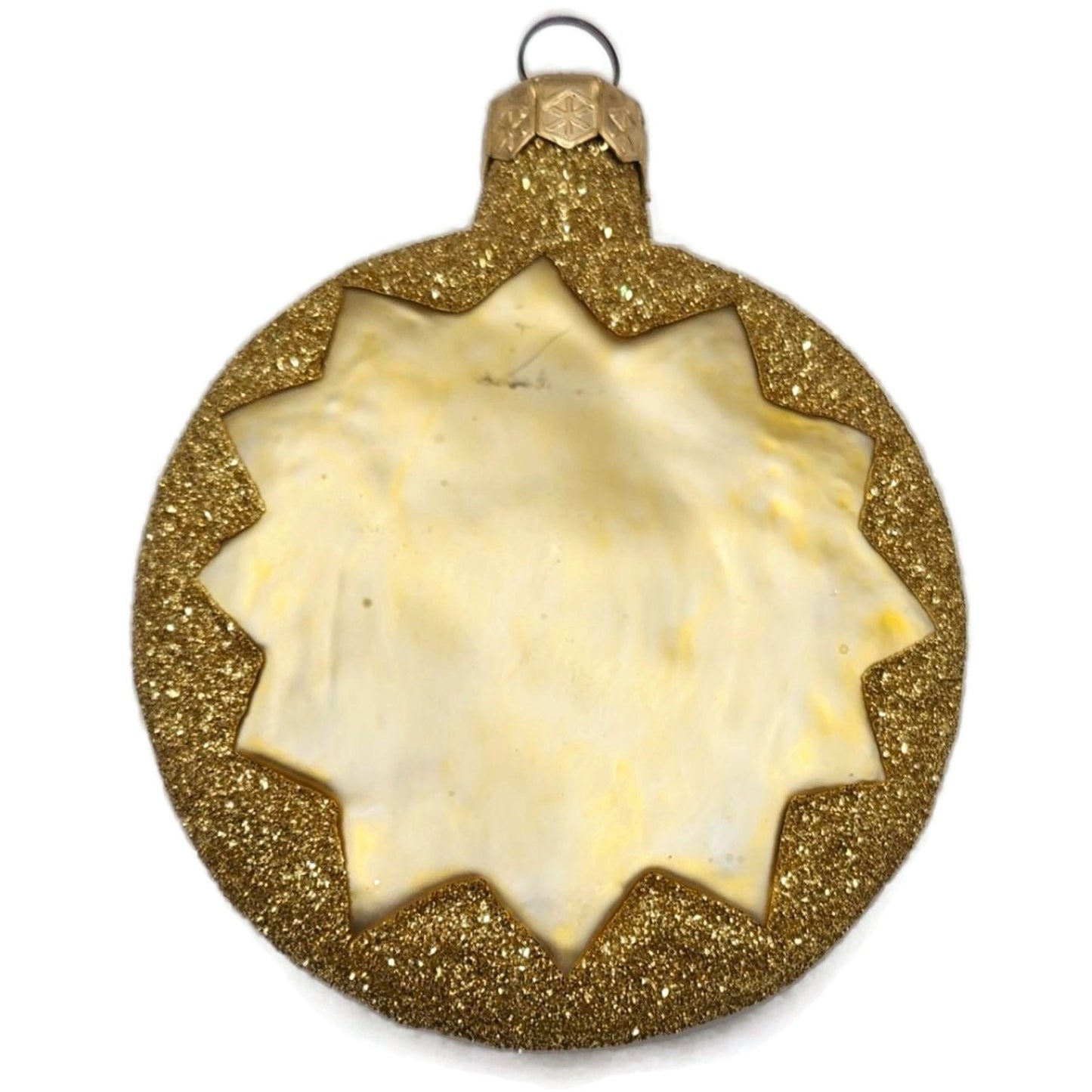 Patricia Breen Sunflower Sun Gold Glittered Tips Summer Christmas Tree Ornament