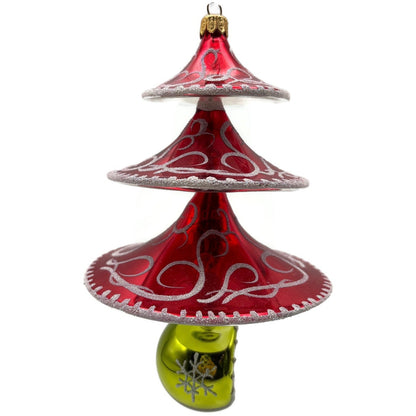 Heartfully Yours Christopher Radko Centennial Tree Reflector Christmas Ornament