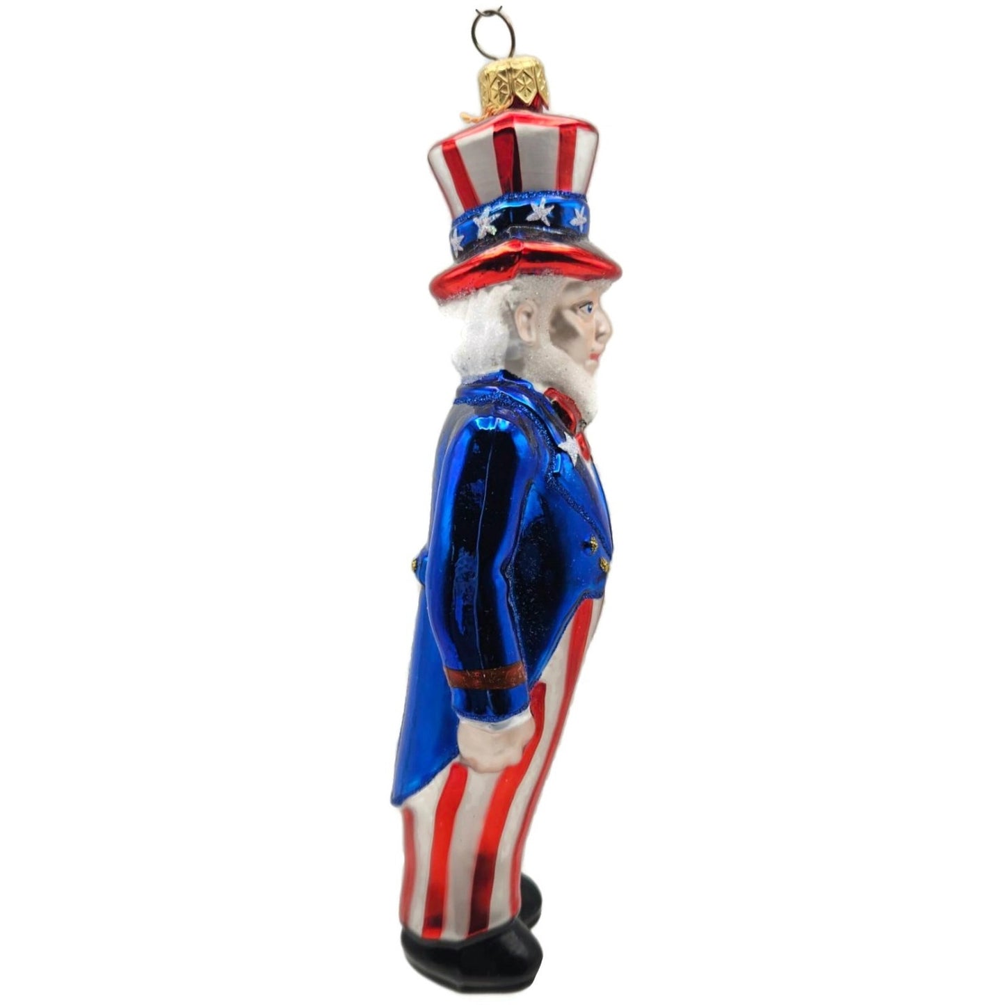Uncle Sam Patriotic July 4th Christmas Ornament Polonaise By Komozja Kurt Adler