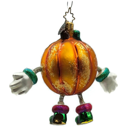 Christopher Radko Tricky Treats Pumpkin Halloween Christmas Tree Ornament