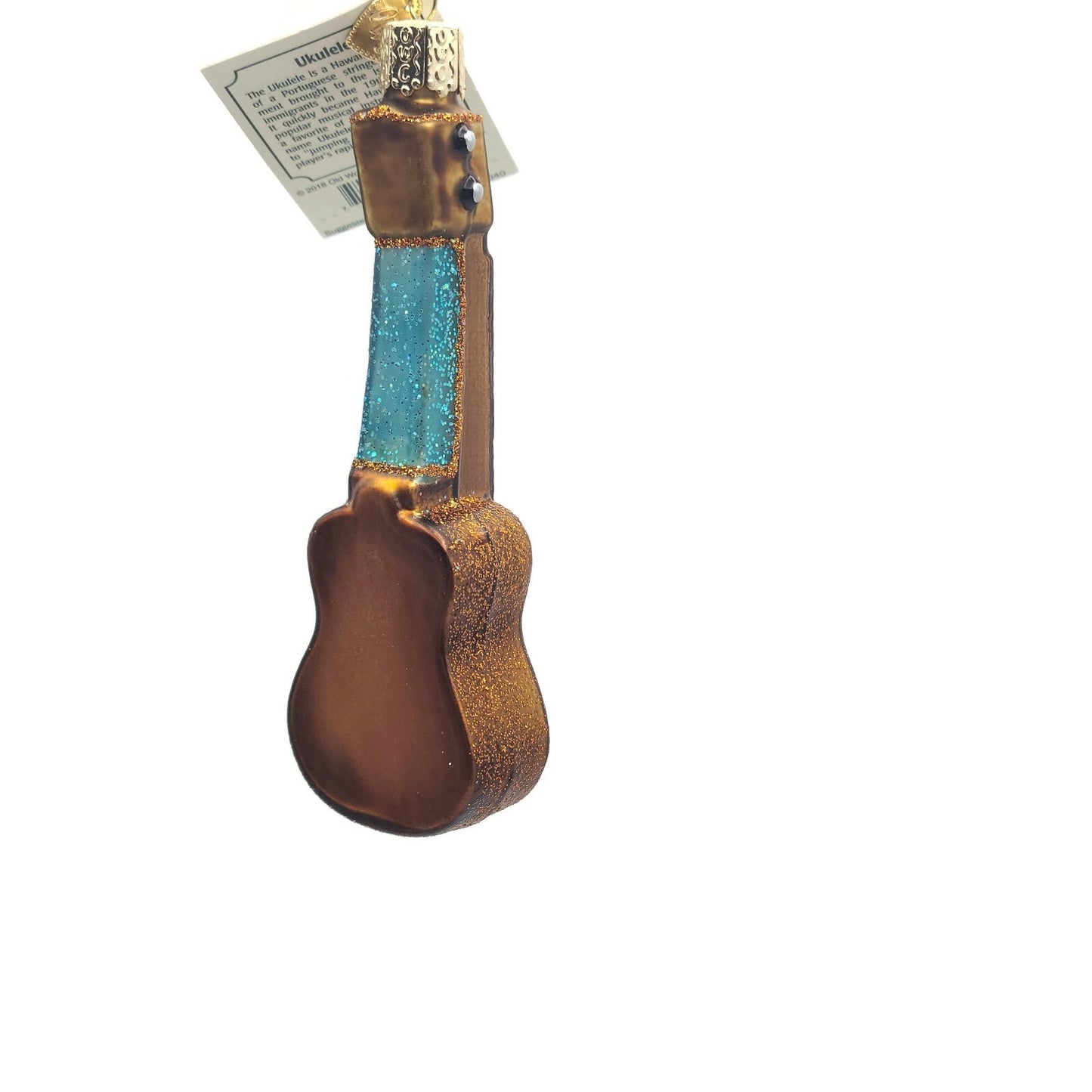 Old World Christmas Ukulele Instrument Christmas Holiday Tree Ornament OWC 38040