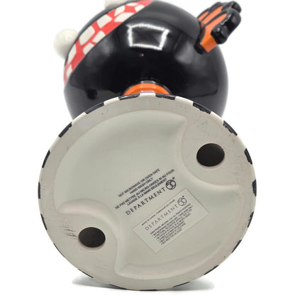 Department 56 Halloween Google Eye Black Spider Web Goblet Spooky Party Drink