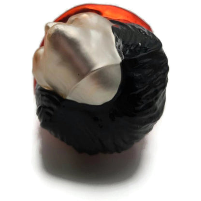Patricia Breen Witch Hazel Orange Hat Black Cat Halloween Christmas Ornament