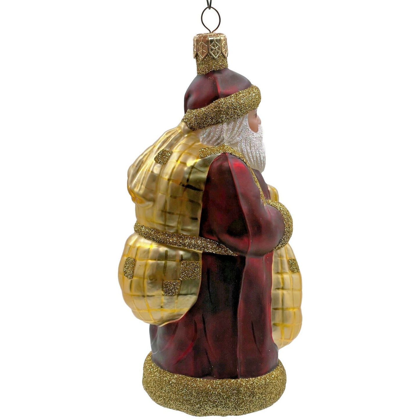 Patricia Breen Laden With Love Bordeaux Green Mittens Christmas Tree Ornament