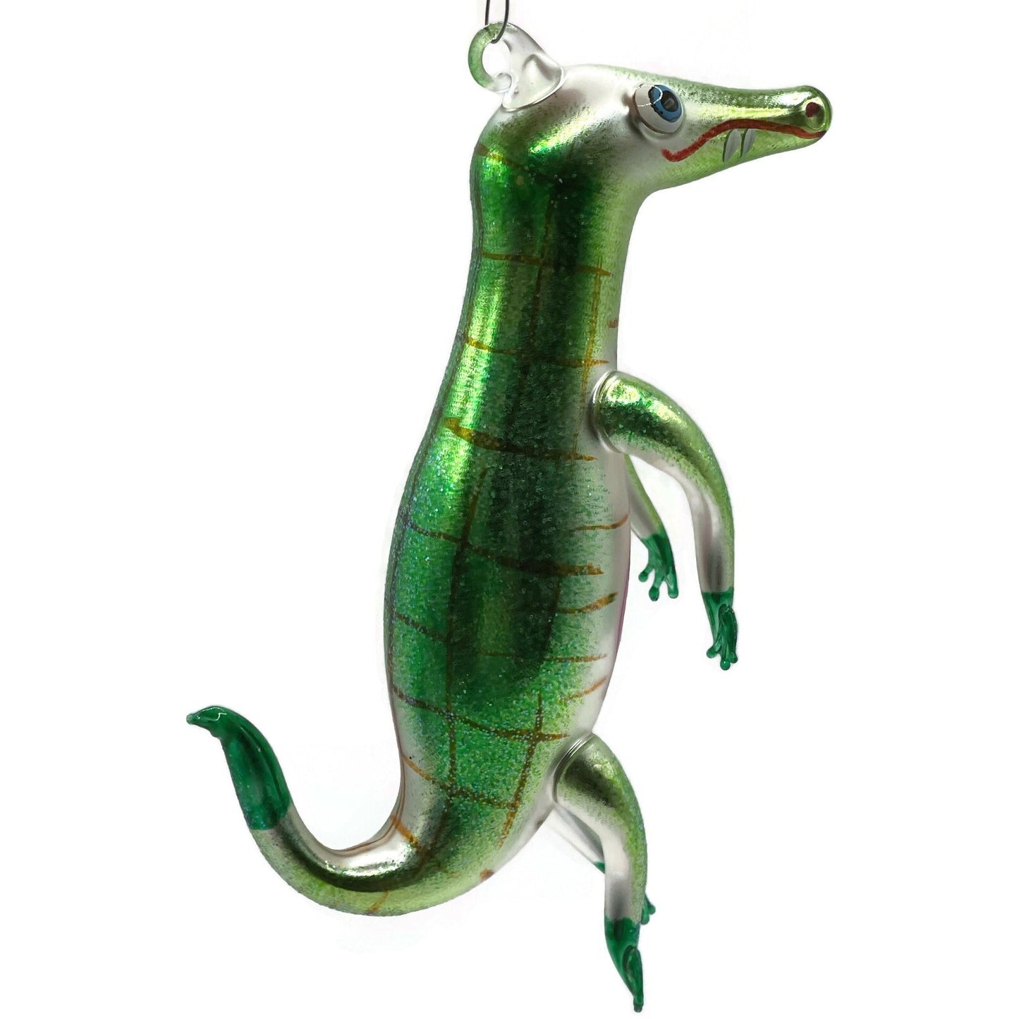 Christopher Radko Time for a Bite Peter Pan Crocodile Christmas Ornament 95-251