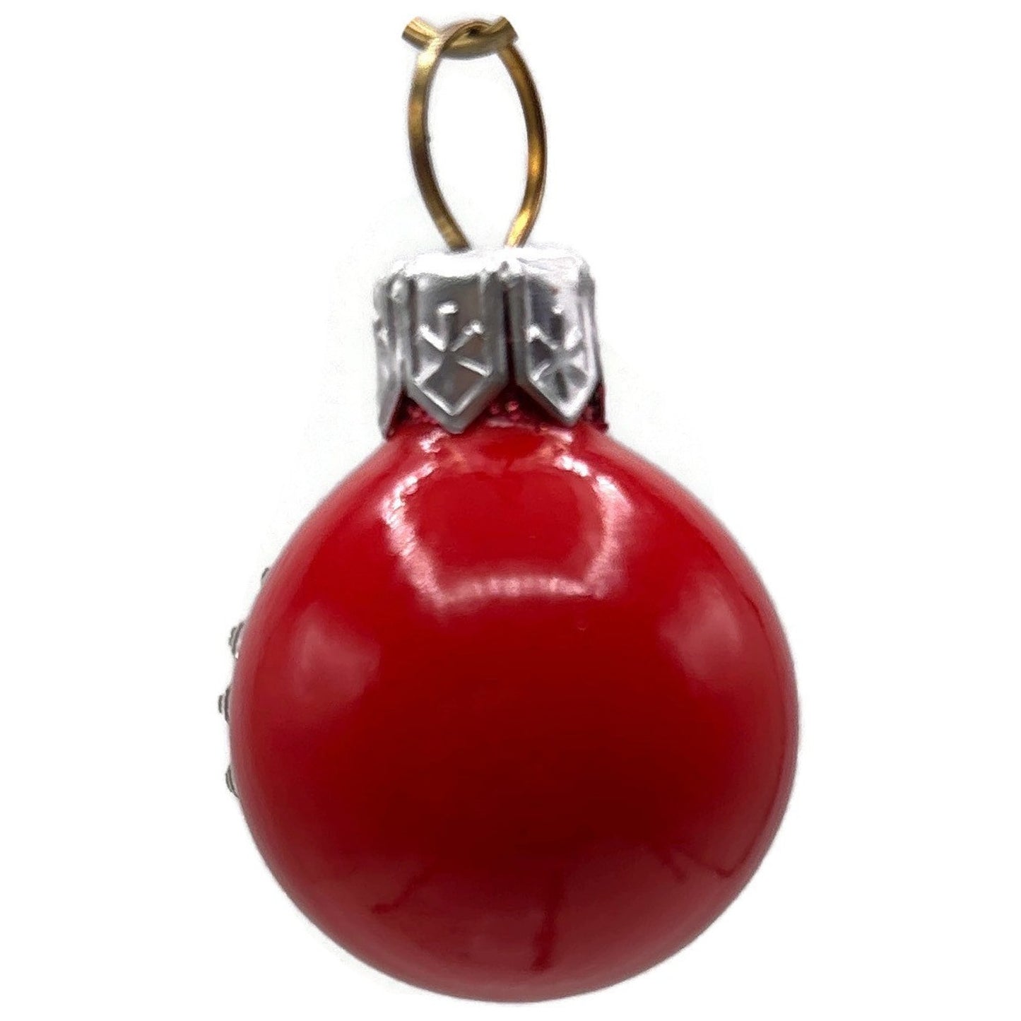 Patricia Breen Anniversary Ball 15 Red Micro Mini Christmas Tree Ornament HCB
