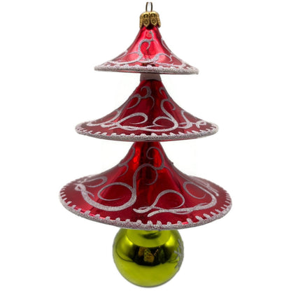 Heartfully Yours Christopher Radko Centennial Tree Reflector Christmas Ornament