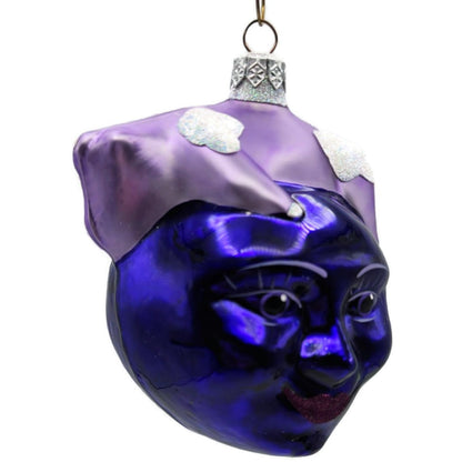 Patricia Breen And The Cow Jumped Purple Diddle Diddle Series Christmas Ornament