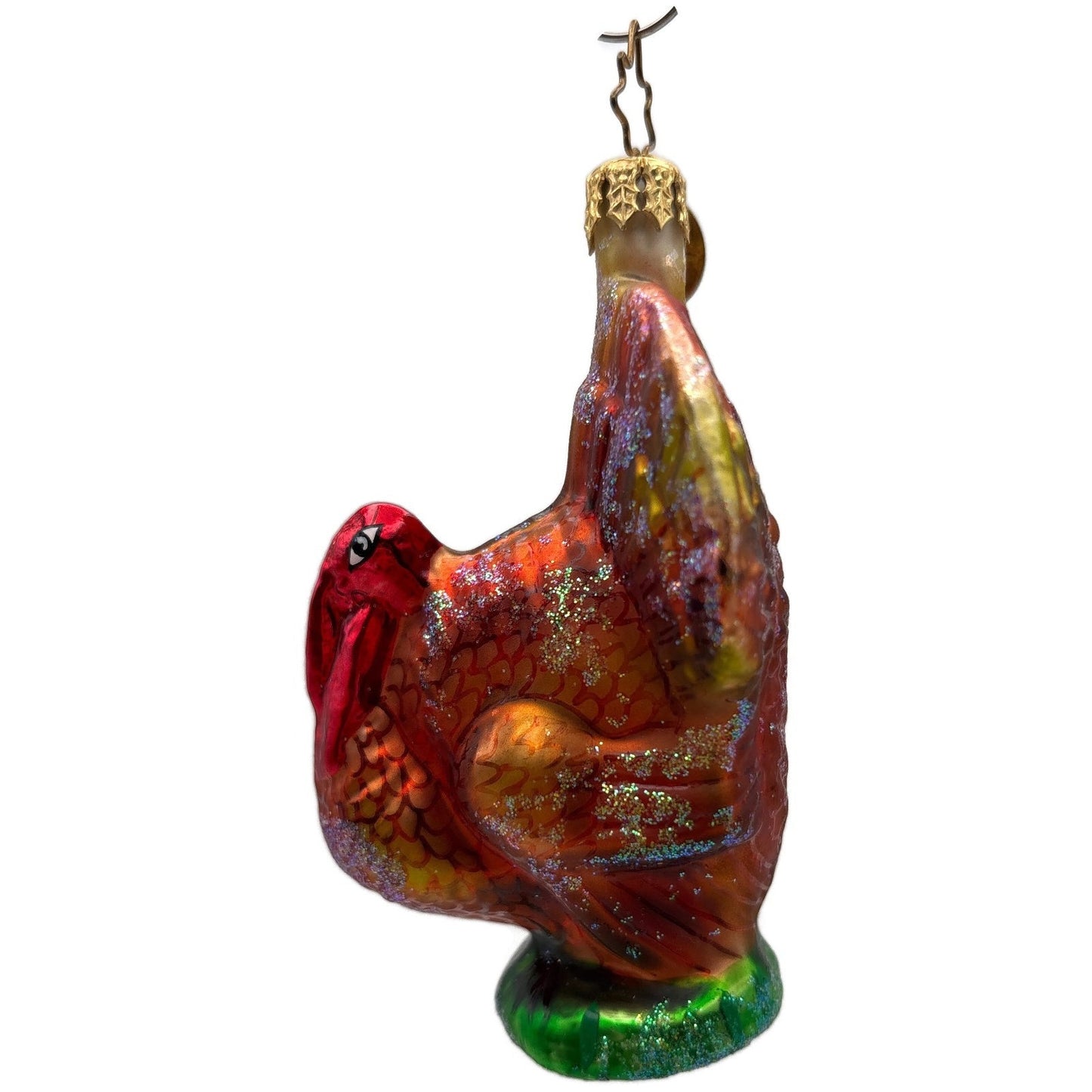 Christopher Radko Hedda Gobbler Turkey Thanksgiving Christmas Ornament 00-182-0
