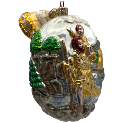 Patricia Breen Saint Christopher Gold Car Christian Religious Christmas Ornament