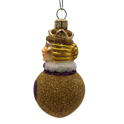 Patricia Breen Miniature Queen of Hearts Fuchsia Valentines Christmas Ornament