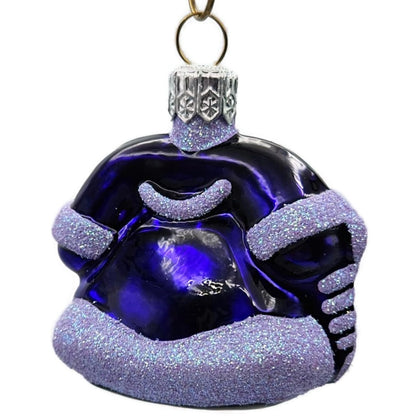 Patricia Breen Miniature Fine Phone Purple Lavender Christmas Tree Ornament CATZ