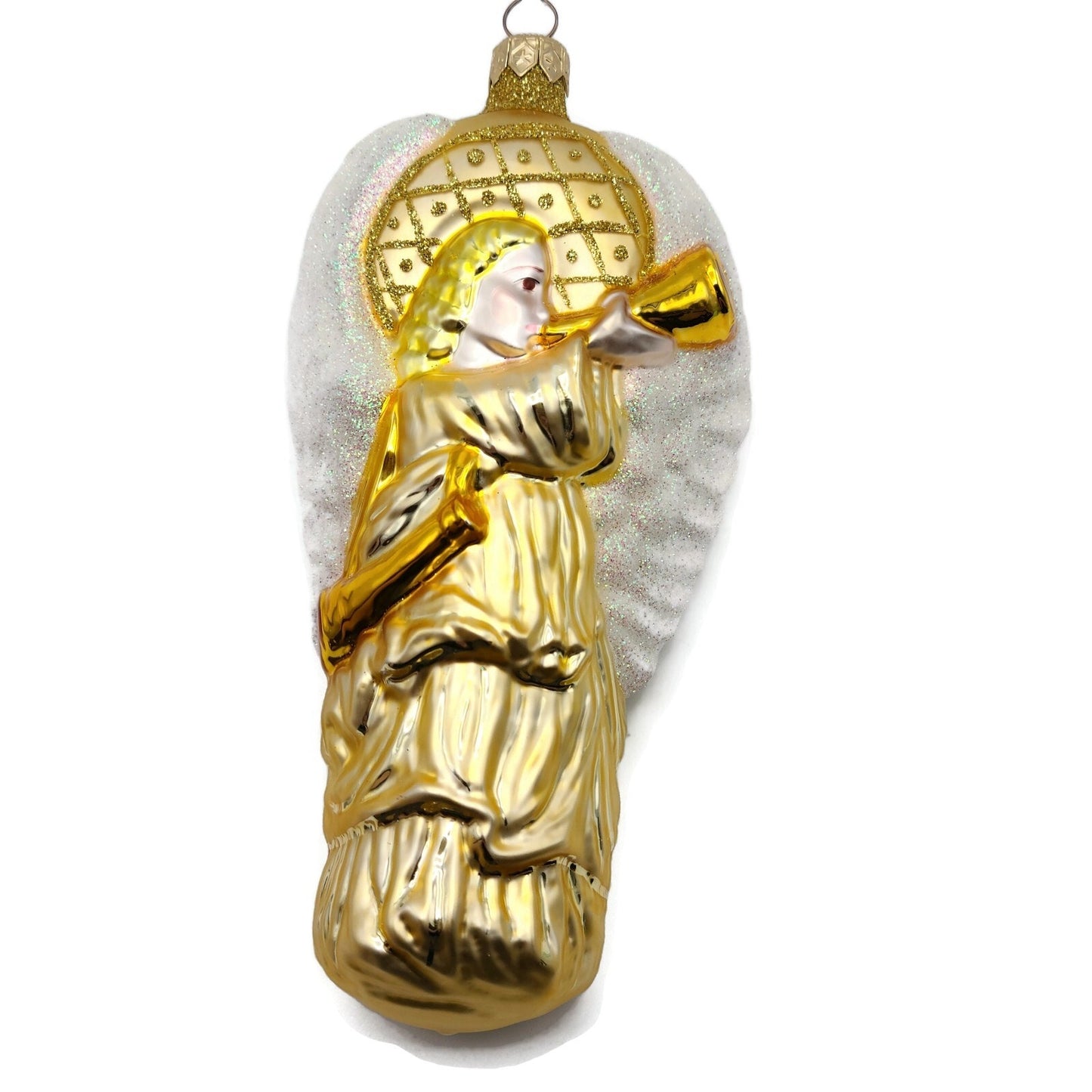 Patricia Breen Blow Gabriel Blow Eyes Open Fine Art Series Christmas Ornament