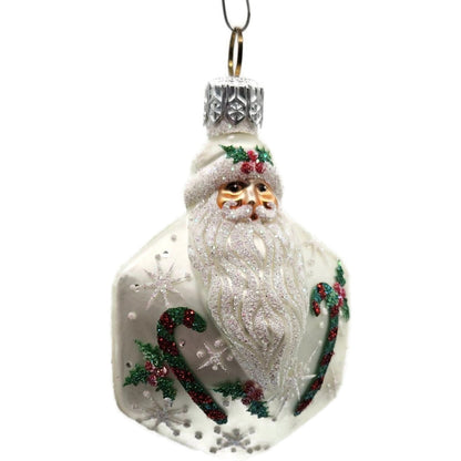Patricia Breen Snowflake Noel Santa Claus Candy Canes Christmas Tree Ornament
