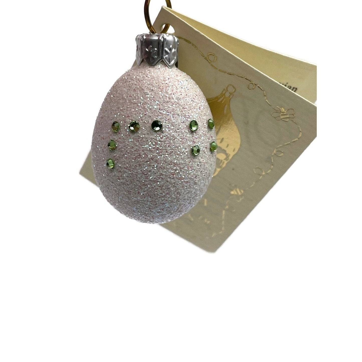Patricia Breen Miniature Egg Pax Peace Easter Holiday Christmas Ornament 2922