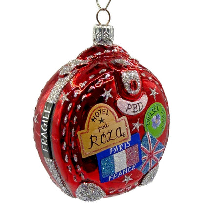 Patricia Breen Journey With Me Red Pawleys Island Stars Christmas Ornament 2113