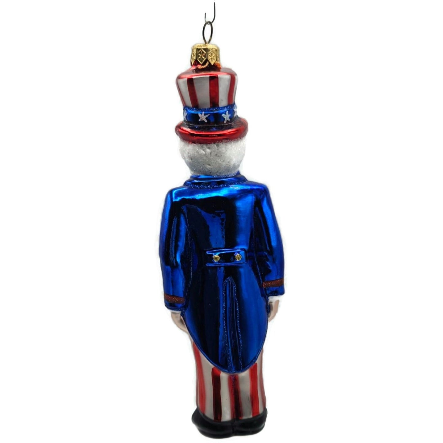 Uncle Sam Patriotic July 4th Christmas Ornament Polonaise By Komozja Kurt Adler