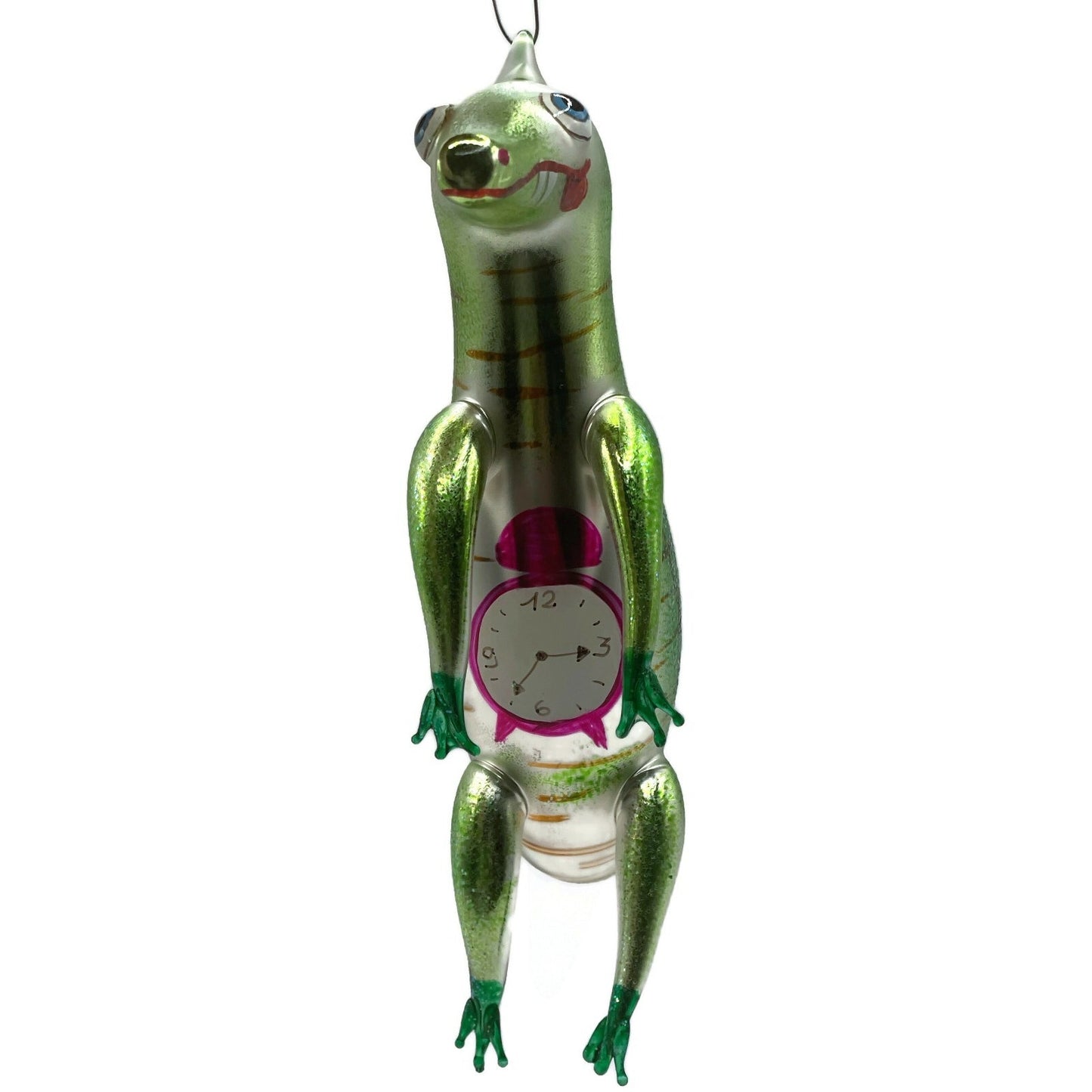 Christopher Radko Time for a Bite Peter Pan Crocodile Christmas Ornament 95-251