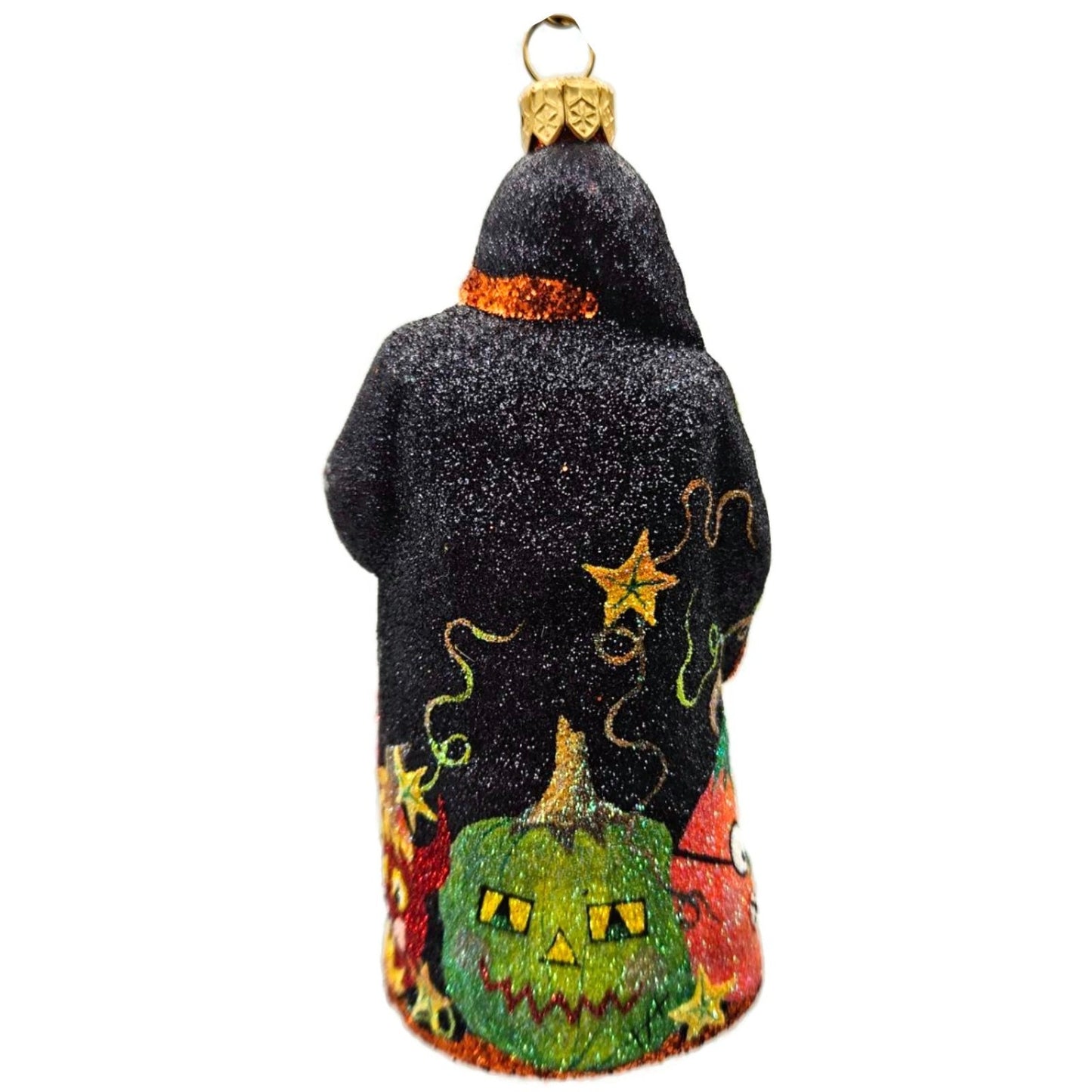 Patricia Breen Sowing Time Santa Claus Black Frankenstein Halloween Ornament HCB